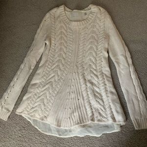 Cabi cable knit sweater